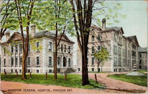 Kingston Ontario General Hospital #2242 c1909 Postcard G54