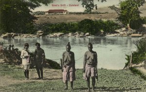 PC CPA SOUTH AFRICA, BOND'S DRIFT, ZULULAND, VINTAGE POSTCARD (b15718)