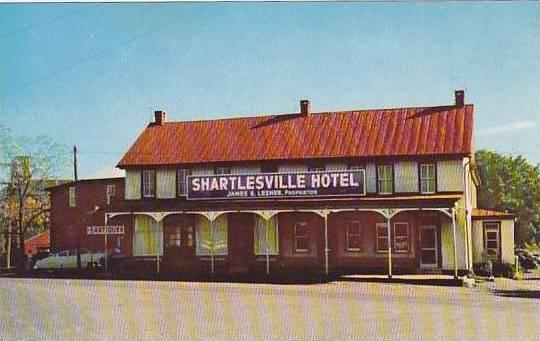 Pennsylvania Shartlesville Hotel And Restaurant