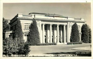 1930s RPPC Postcard; Washington State Museum University Campus Seattle WA