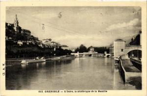 CPA GRENOBLE - L'ISERE le teleferique de la Bastille (654872)