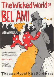 The Wicked World Of Bel Ami Offenbach Rare Theatre Programme Playbill TPHB