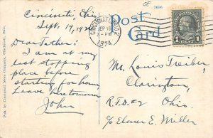 River Front Stadium Cincinnati, Ohio OH Postcard