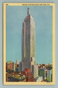 Empire State Building New York City Postcard 