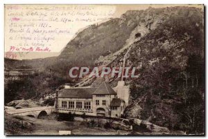 Vallee de la Loue Mouthier SaintPierre power plant - Old Postcard