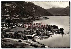 Modern Postcard Talloires and Lake D & # 39Annecy