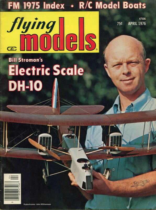 Vintage Flying Models Magazine April 1976 