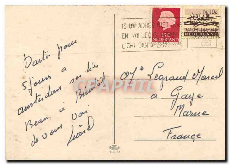 Postcard Modern Amsterdam