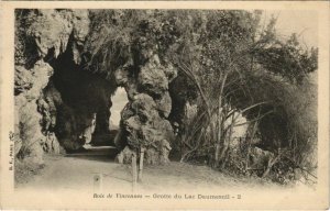 CPA PARIS ed. B.F. Bois de Vincennes Grotte du Lac Daumesnil (927501)