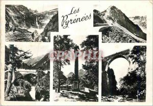 Modern Postcard The pyrenees