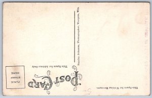 K19/ Newville Indiana Postcard c1910 Exaggeration Cabbage Farm 1