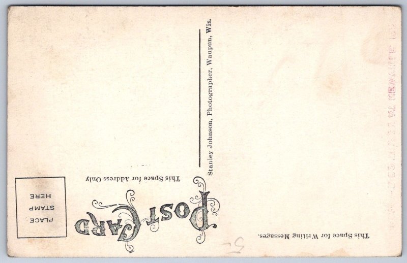 K19/ Newville Indiana Postcard c1910 Exaggeration Cabbage Farm 1