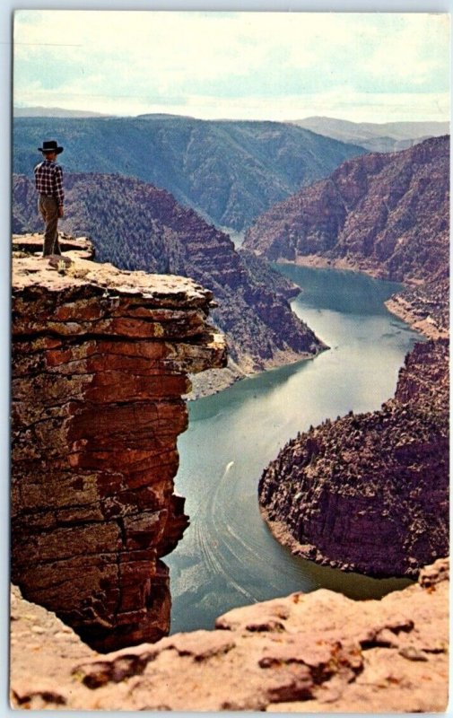 M-98226 Red Canyon Lookout Point Flaming Gorge Reservoir Utah-Wyoming USA