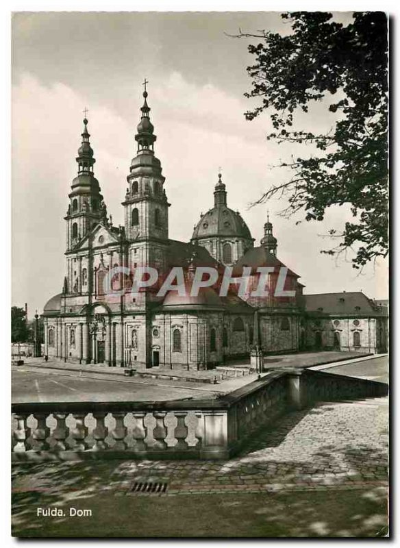 Postcard Modern Fulda Dom