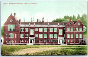 Postcard - Portland Academy - Portland, Oregon