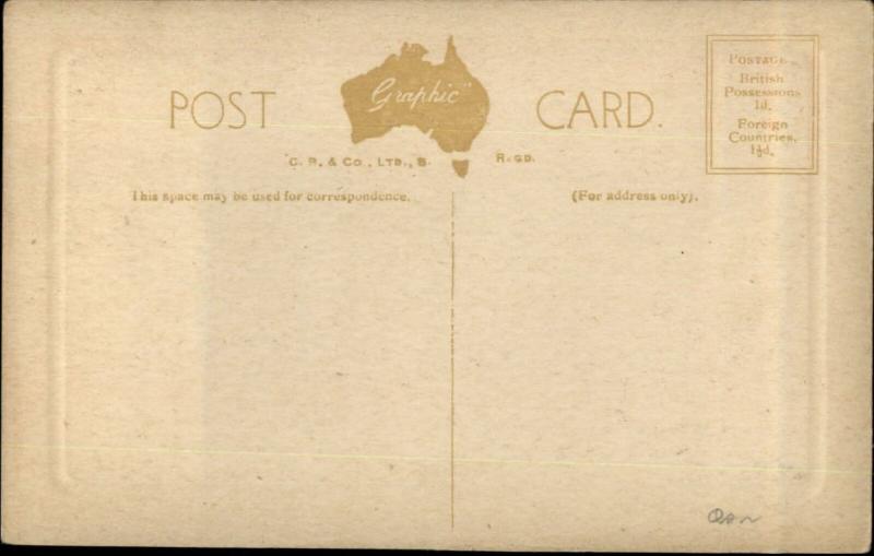 Henley-on-Yarra Henley Australia Boating c1910 Tinted Real Photo Postcard