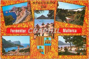 Postcard Modern Formentor Mallorca