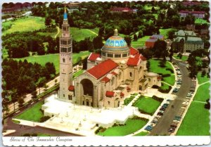 M-96988 Aerial View of the National Shrine of The Immaculate Conception