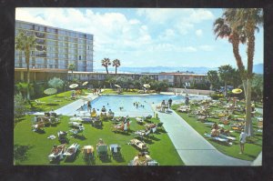 LAS VEGAS NEVADA STARDUST HOTEL COUNTRY CLUB SWIMMING POOL POSTCARD