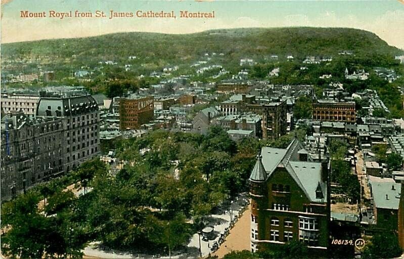 Canada, Quebec, Montreal, Town View