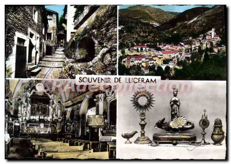 Postcard Modern Luceram memory