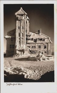 Czech Republic Jested, Jeschken bei Reichenberg, Ještěd Vintage RPPC C127