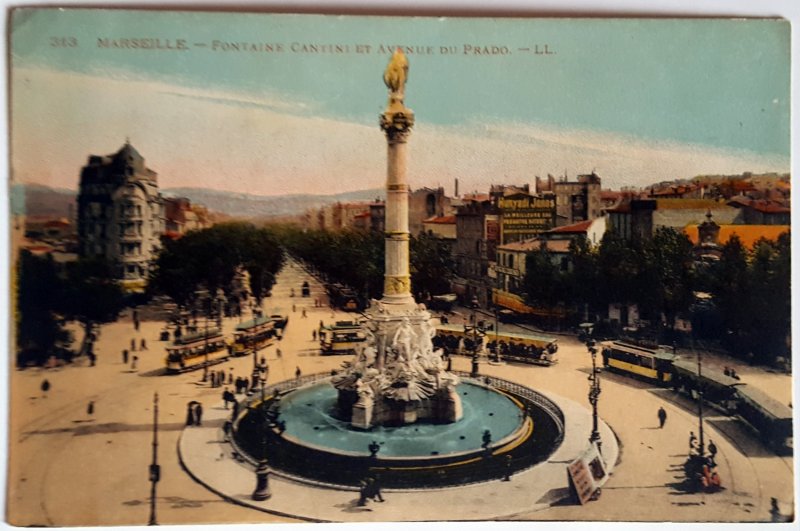 5 VINTAGE POSTCARDS OF MARSEILLE. Several Printers. UNUSED!!!