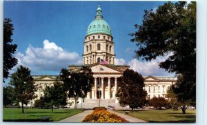 Postcard - The Kansas State Capitol - Topeka, Kansas