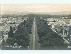 old rppc NICE VIEW Mexico City Mexico i2398