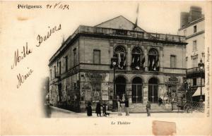 CPA PÉRIGUEUX (21 X. 1902) - Le Théatre (297383)