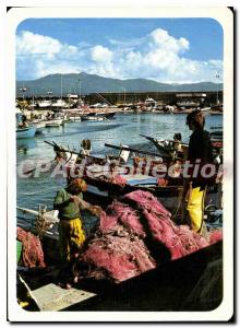 Modern Postcard Ajaccio Port De Peche