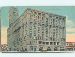 Divided-Back AUDITORIUM SCENE Chicago Illinois IL G2953