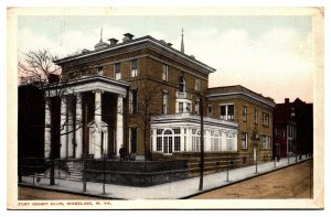Antique Fort Henry Club, Wheeling, WV Postcard