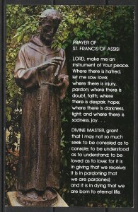 California, Santa Barbara - St Francis Of Assisi Statue - ]CA-048]