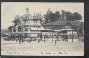 Germany Postcard - Hamburg - St.Pauli - Fahrhaus   T9878