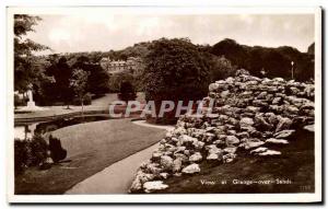 Old Postcard View ar Grange Over Sands