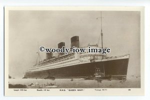 LS0821 - Cunard Line Liner - Queen Mary - postcard