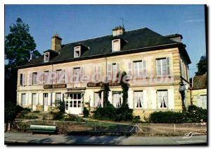 Postcard Old Bourbon Archambault Allier Hotel Restaurant Villa des Fleurs