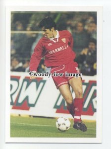 TC0079 - Croatia Striker - Davor Suker - postcard Barratt Europs Best