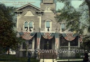 Residence of Hon. Charles E. Townsend in Jackson, Michigan