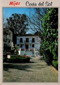 Spain Costa De Sol Mijas Typical Courtyard 1994