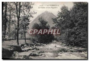 Old Postcard Cauterets Gave and Peguere