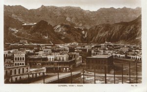 Yemen Postcard - Aden - General View - Real Photograph - Ref TZ5752