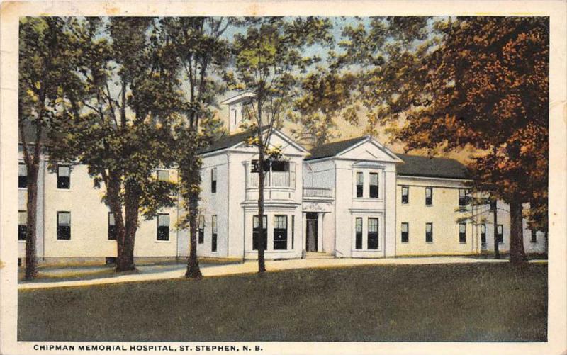 New Brunswick Stephen     Chipman Memorial Hospital