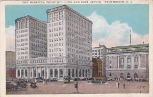 Rhode Island Providence The Hospital Trust Building And Post Office