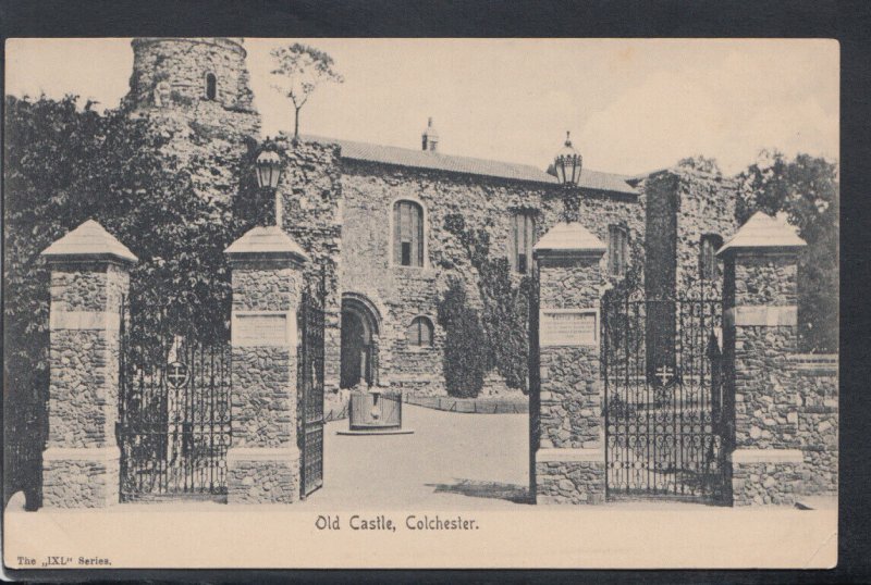 Essex Postcard - Old Castle, Colchester      RS18829