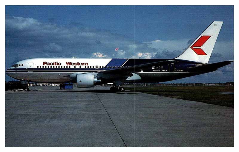 Postcard AIRPORT SCENE Vancouver British Columbia BC AQ3766