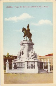 Portugal Lisboa Praca do Comercio Estatua de D Jose