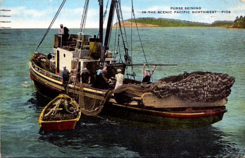 Fishing Purse Seining In The Scenic Pacific Northwest 1966