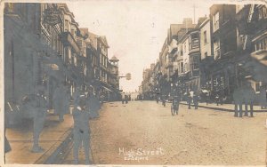 GUILDFORD SURREY ENGLAND~HIGH STREET~1914 REAL PHOTO POSTCARD